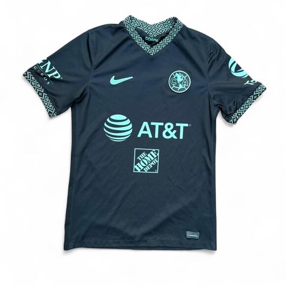 Coapa Nike Club America 2021/22 Home Football Jersey Shirt - Picture 1 of 8